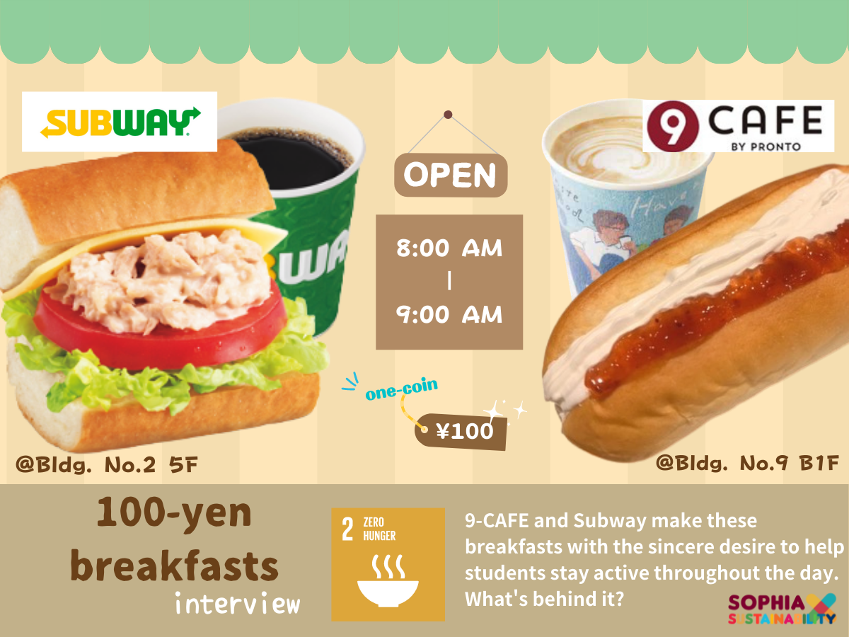 100-yen breakfasts