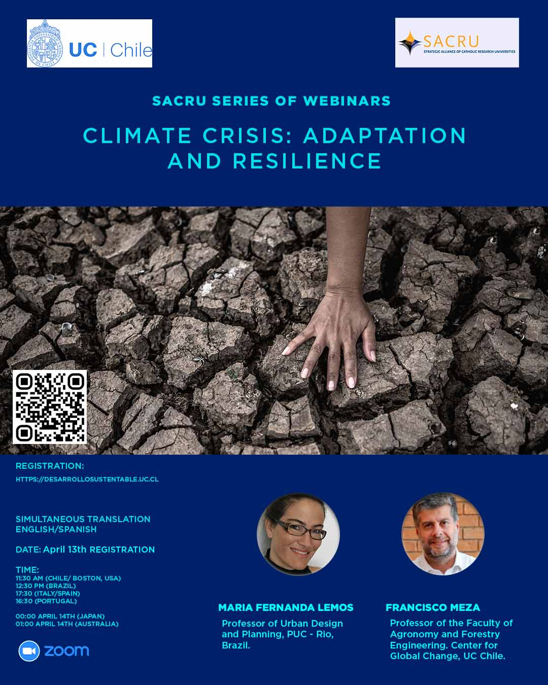 【SACRU webinar series】Climate Crisis: Adaptation and Resilience