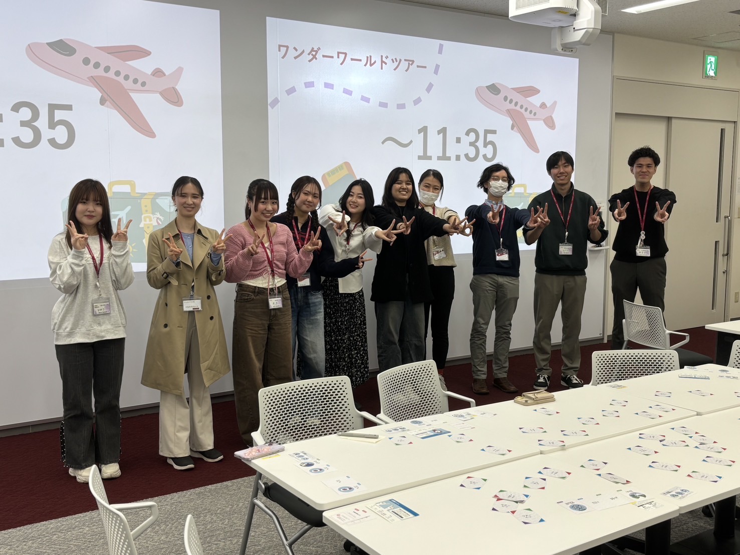 新規学生職員が加わりました 